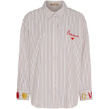 MARTA DU CHATEAU Marta du Chateau Damen hemd MdcBrith 2625/1 Shirt Beige