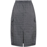 MARTA DU CHATEAU Marta du Chateau Damen rock MdcPeridot 57179 Skirt Blue Check