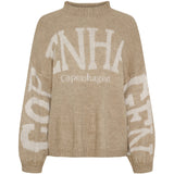 MARTA DU CHATEAU Marta du Chateau Damen strick MdcAria 8111 Knit Fango/Beige