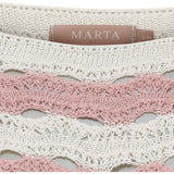 MARTA DU CHATEAU Marta du Chateau Damen strick MdcBrandy KN8135 Knit Rosa antique