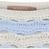 MARTA DU CHATEAU Marta du Chateau Damen strick MdcBrandy KN8135 Knit Sky