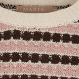 MARTA DU CHATEAU Marta du Chateau Damen strick MdcNivelle KNA110M Knit Moro/Antique