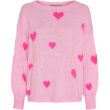 MARTA DU CHATEAU Marta du Chateau Damen strickjacke MdcClover 9582 Restudsalg Pink