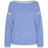 MARTA DU CHATEAU Marta du Chateau Damen strickjacke MdcLinette KN8032 Knit SkyW025