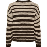 MARTA DU CHATEAU Marta du Chateau Damen strickjacke MdcVictorine 25484 Knit Moro/Beige0058