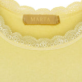 MARTA DU CHATEAU Marta du Chateau Damen top MdcAngeline 2499 Top Butter Yellow