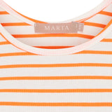 MARTA DU CHATEAU Marta du Chateau Damen top MdcMarina 2499/B Top Arancio Fluo