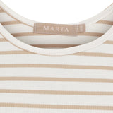 MARTA DU CHATEAU Marta du Chateau Damen top MdcMarina 2499/B Top Fango
