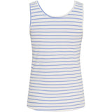 MARTA DU CHATEAU Marta du Chateau Damen top MdcMarina 2499/B Top Sky Blue