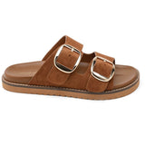SHOES Miltus Damen Sandalen 1523 Restudsalg Camel