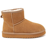 SHOES Mirage Damen Teddy Stiefel 5350-1 Shoes Camel