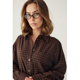 Noella NOELLA Damen Hemd N-LISA Shirt Devana Brown Check
