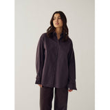 Noella NOELLA Damen Hemd N-MARLON Shirt Deshay Burgundy Check