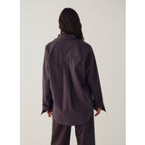 Noella NOELLA Damen Hemd N-MARLON Shirt Deshay Burgundy Check