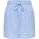 ONLY ONLY Damen-Shorts ONLAUGUSTA Pant Cloud Dancer BLUE STRIPES