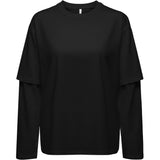 ONLY ONLY Damen Bluse ONLFREJA Blouse Black
