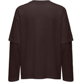 ONLY ONLY Damen Bluse ONLFREJA Blouse Coffee Bean
