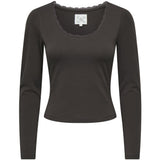 ONLY ONLY Damen Bluse ONLKISS Blouse Chocolate Torte