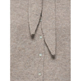 ONLY ONLY Damen Cardigan ONLLANA Cardigan Taupe Gray Mel/Fmop