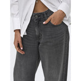 ONLY ONLY Damen Hosen ONLGIORGIA Pant Washed Black