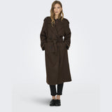 ONLY ONLY Damen Jacke ONLDEAR-TRILLON Jacket Chocolate Brown MELANGE