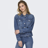 ONLY ONLY Damen Jacke ONLMIKA Denim Jacket Medium blue denim