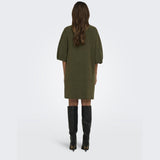 ONLY ONLY Damen Kleid ONLALIVIA Dress Beech Dtm Button/Melange