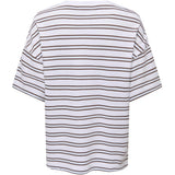 ONLY ONLY Damen Top ONLLISA Top Cloud Dancer BLUE / BROWN