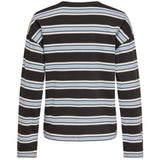 ONLY ONLY Damen bluse ONLNEW LS Tee Black Coffee Soft Chambray + Birch