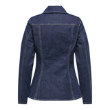 ONLY ONLY Damen jacke ONLELLE Restudsalg Dark Blue Denim Detail RINSE