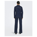 ONLY ONLY Damen jacke ONLELLE Restudsalg Dark Blue Denim Detail RINSE