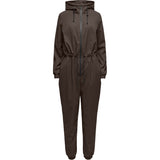ONLY ONLY Damen wattierter Regenanzug ONLPHILIPPA Rainwear Chocolate Brown