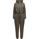 ONLY ONLY Damen wattierter Regenanzug ONLPHILIPPA Rainwear Walnut