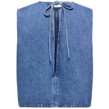 ONLY ONLY Damenoberteil ONLVIGGA Restudsalg Medium blue denim