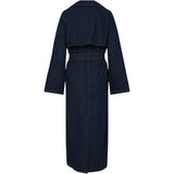 PIECES PIECES Damen-Trenchcoat PCFREYA Jacket Dark Blue Denim