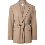 PIECES PIECES Damen Blazer PCAYA Blazer Greige Melange