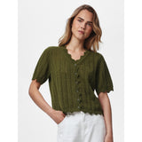 PIECES PIECES Damen Cardigan PCADA Cardigan Sphagnum