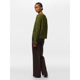 PIECES PIECES Damen Cardigan PCSALLY Cardigan Sphagnum MELANGE