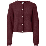 PIECES PIECES Damen Cardigan PCSILLY Cardigan Tawny Port MELANGE