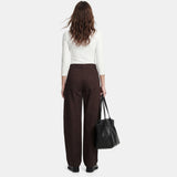 PIECES PIECES Damen Hosen PCRIKKE Pant Hot Fudge