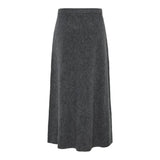 PIECES PIECES Damen Rock PCPIKO Restudsalg Dark grey melange