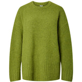 PIECES PIECES Damen Strick PCTINA Knit Woodbine MELANGE