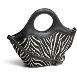 PIECES PIECES Damen Tasche PCVERA Bag Birch Zebra