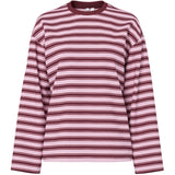 PIECES PIECES Damen Top PCSADIE Blouse Tawny Port 3 ROSEATE SPOONBILL