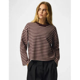 PIECES PIECES Damen strick PCJASSY Knit Hot Fudge GREIGE