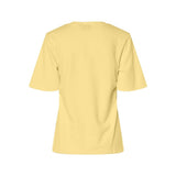 PIECES Pieces Damen T-Shirt PCSKYLAR Restudsalg pale banana