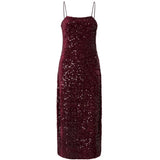 PIECES Pieces Damen kleid PCKAM Dress Towny port Towny Port Sequins