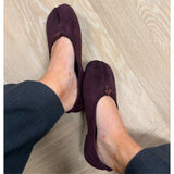SHOES Pilea Dame Ballerina Schuhe HM12-6 Ballerinas Dark red