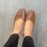 SHOES Rasmine Damen Ballerina Shoes Camel