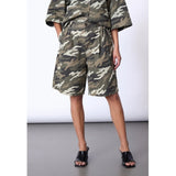 Sisters Point SISTERS POINT Damen Shorts EDITH Shorts Camouflage